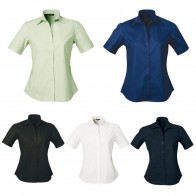 Ladies Corporate Shirts - Ladies' Stratagem Shirt (Short Sleeve)
