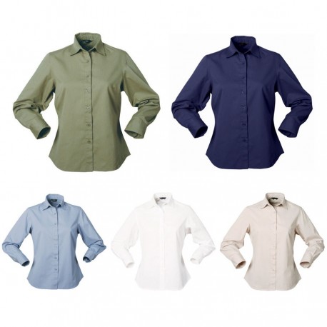 Ladies Corporate Shirts - Ladies' Firenze Shirt (Long Sleeve)