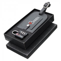 Executive Luggage Tags - Luggage Tag and Lock Set