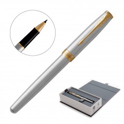 Executive Pens - Metal Pen Rollerball Parker Sonnet - Brushed Stainless GT