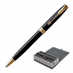 Executive Pens - Metal Pen Ballpoint Parker Sonnet - Lacquer Black GT