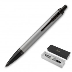 Executive Pens - Metal Pen Ballpoint Parker IM - Achromatic Matte Grey BT