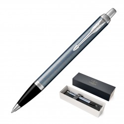 Executive Pens - Metal Pen Ballpoint Parker IM - Blue Grey Stainless CT