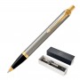 Metal Pen Ballpoint Parker IM - Brushed Stainless GT