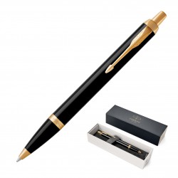 Executive Pens - Metal Pen Ballpoint Parker IM - Lacquer Black GT