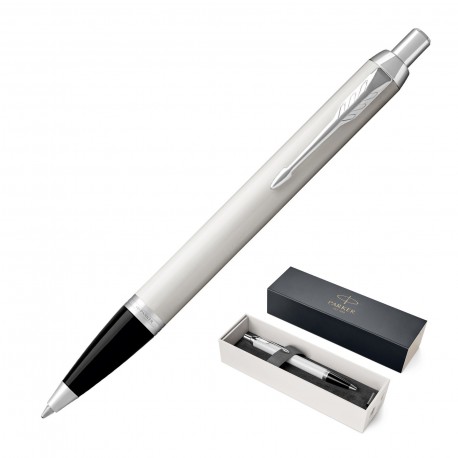 Executive Pens - Metal Pen Ballpoint Parker IM - White CT