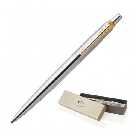 Executive Pens - Metal Pen Ballpoint Parker Jotter - Brushed Stainless GT