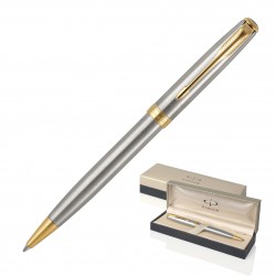 Executive Pens - Metal Pen Ballpoint Parker Sonnet - Brushed Stainless GT