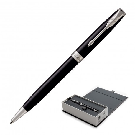 Executive Pens - Metal Pen Ballpoint Parker Sonnet - Lacquer Black CT
