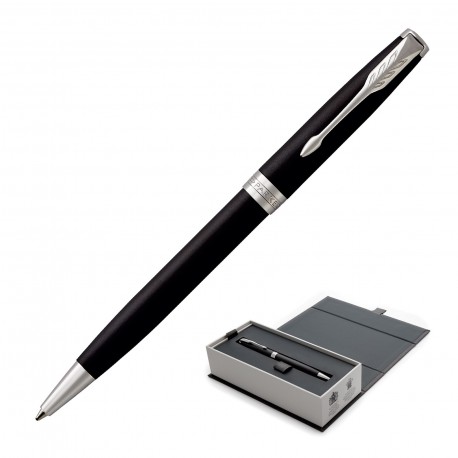 Metal Pen Ballpoint Parker Sonnet - Matte Black CT