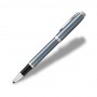 Metal Pen Rollerball Parker IM - Blue Grey S/St CT