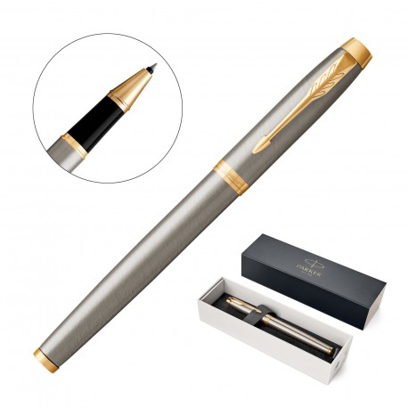 Executive Pens - Metal Pen Rollerball Parker IM - Brushed Stainless GT