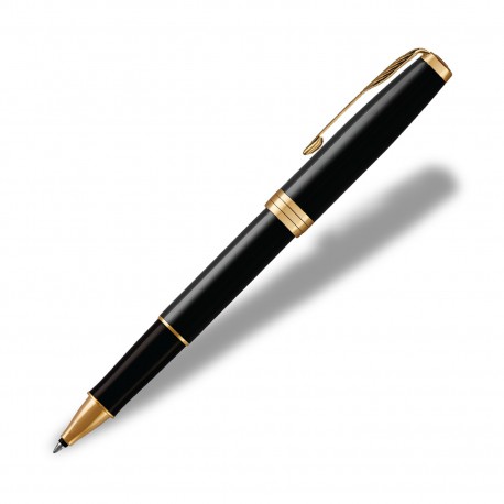 Metal Pen Rollerball Parker Sonnet - Lacquer Black GT