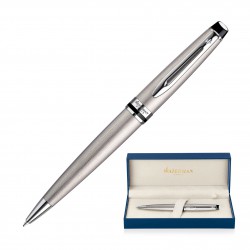 Executive Pens - Metal Pen Ballpoint Waterman Expert - Brushed Stainless CT