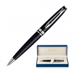 Executive Pens - Metal Pen Ballpoint Waterman Expert - Matte Black CT