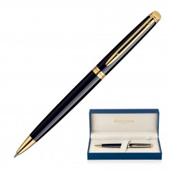 Executive Pens - Metal Pen Ballpoint Waterman Hemisphere - Lacquer Black GT