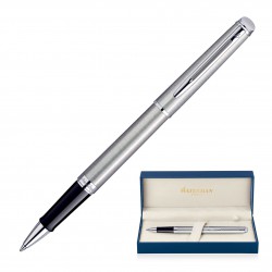 Executive Pens - Metal Pen Rollerball Waterman Hemisphere - Brushed Stainless CT
