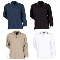 Men's Promotional Polo Shirts - Men's Cool Dry Standard Plus L/S