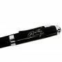 Metal Promotional Pens - Carbon Fibre Rollerball Pen