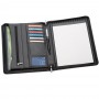 Leather Zip Compendiums - A4 Cowhide Leather Compendium