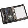 Non Leather Compendiums - A5 Zippered Compendium With Calculator