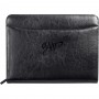 Leather Zip Compendiums - Renaissance Zippered Bonded Leather Padfolio