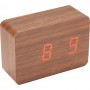 Desk Clocks - LED Display Clock - Wood