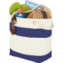 Cotton & Calico Tote Bags - Capri Stripes Cotton Tote