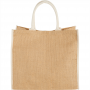 Calico & Jute Bags - Large Jute Tote