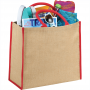 Calico & Jute Bags - Large Jute Tote