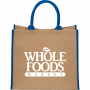 Calico & Jute Bags - Large Jute Tote