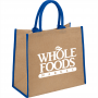 Calico & Jute Bags - Large Jute Tote