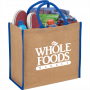 Calico & Jute Bags - Large Jute Tote