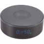 Bluetooth Speaker Clock w/Wireless Charging