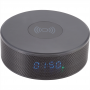 Desk Clocks - Bluetooth Speaker Clock w/Wireless Charging