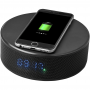 Desk Clocks - Bluetooth Speaker Clock w/Wireless Charging