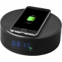 Bluetooth Speaker Clock w/Wireless Charging