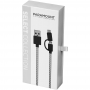 USB Hubs & Cables - Paramount 3-in-1 Fabric Charging Cable