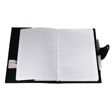 Flasks - Brigadier A5 Refill Leather Journal Padfolio