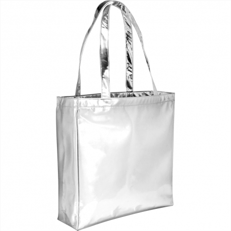 Runway Metallic Tote