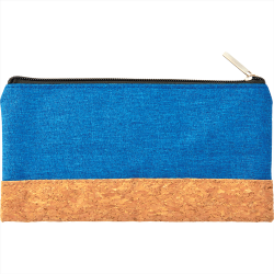 Pencil Cases - Heather Pouch with Cork Combo