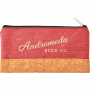 Pencil Cases - Heather Pouch with Cork Combo