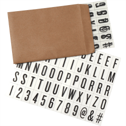 Business Desk Accessories - Letters for Cinema Light Box-Small