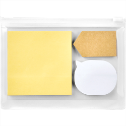 Business Desk Accessories - Sticky Notes in Pouch