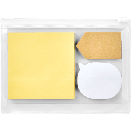 Business Desk Accessories - Sticky Notes in Pouch