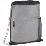 Duffle Bags & Sacks - Heather Melange Drawstring Bag