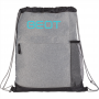 Duffle Bags & Sacks - Heather Melange Drawstring Bag
