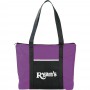 Non Woven Bags - Timeline Non-Woven Zipper Business Tote