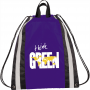 Duffle Bags & Sacks - Small Reflective Drawstring Bag