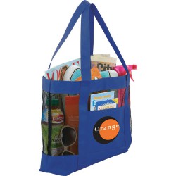 Non Woven Bags - Surfside Mesh Accent Tote